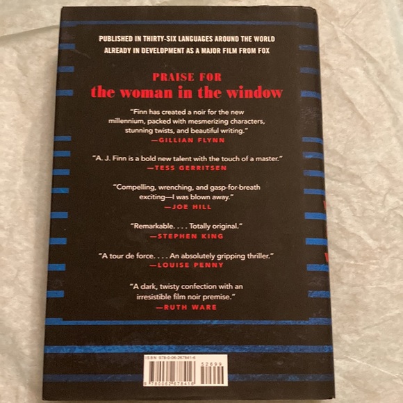“The Woman in the Window” novel by  A.J. Finn - Picture 2 of 2